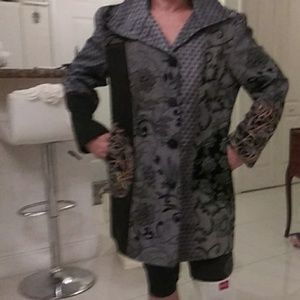 Artsy creative trendy jacket